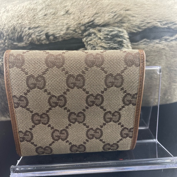Vintage Gucci bamboo compact wallet. - Picture 2 of 13